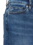  - FRAME - Le Slim Palazzo Fray Hem Cotton Blend Jeans