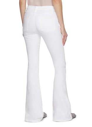 Back View - Click To Enlarge - FRAME - Le High Flare Jeans