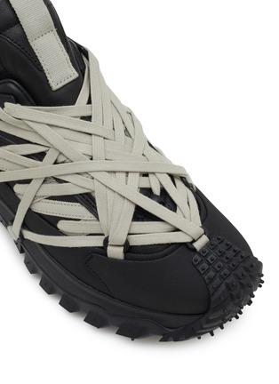 Detail View - Click To Enlarge - RICK OWENS  - X Moncler Trailgrip Megalace Men's Sneakers