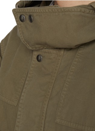  - DRIES VAN NOTEN - Varsen Multi-Pocket Hooded Cotton Jacket