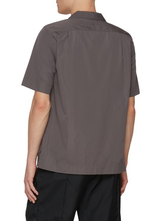 Back View - Click To Enlarge - DRIES VAN NOTEN - Cameron Double Pocket Cotton Shirt