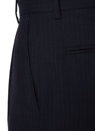  - DRIES VAN NOTEN - Penrud Pleated Pinstripe Wool Pants