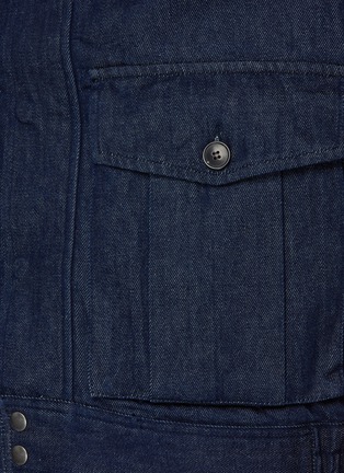  - DRIES VAN NOTEN - Vleo Dark Wash Flap Pocket Denim Jacket