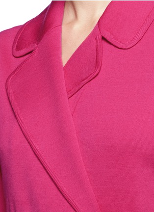 Detail View - Click To Enlarge - ST. JOHN - Belted Milano knit jacket