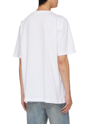 Back View - Click To Enlarge - DRIES VAN NOTEN - Heer Memories Flower Print T-Shirt