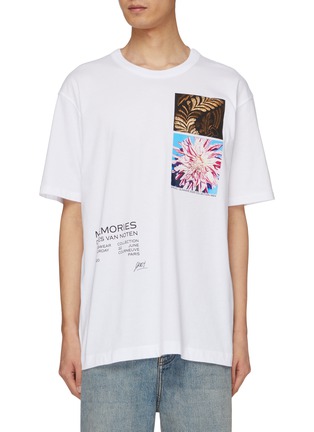 Main View - Click To Enlarge - DRIES VAN NOTEN - Heer Memories Flower Print T-Shirt