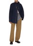 Figure View - Click To Enlarge - DRIES VAN NOTEN - Vlair Stand Collar Asymmetrical Zip Jacket