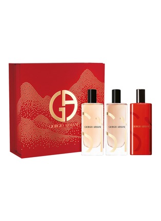 Main View - Click To Enlarge - GIORGIO ARMANI BEAUTY - 2024 Holiay Limited Edition Sì Eau de Parfum Set