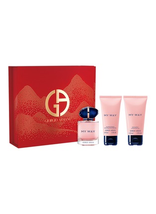 Main View - Click To Enlarge - GIORGIO ARMANI BEAUTY - 2024 Holiay Limited Edition My Way Eau de Parfum Set