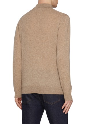 Back View - Click To Enlarge - SUNSPEL - Cashmere Polo Shirt