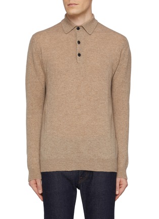 Main View - Click To Enlarge - SUNSPEL - Cashmere Polo Shirt