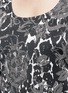 Detail View - Click To Enlarge - ST. JOHN - Metallic rose leopard print knit tank top