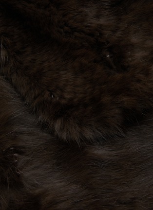 Detail View - Click To Enlarge - SYMÉTRIE - Sable Fur Stole