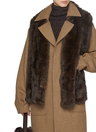 Figure View - Click To Enlarge - SYMÉTRIE - Sable Fur Stole