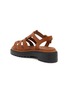  - PRADA - Double Chocolate Leather Sandals