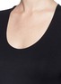 Detail View - Click To Enlarge - ARMANI COLLEZIONI - Scoop neck jersey T-shirt