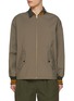 Main View - Click To Enlarge - KOLOR - Layered Collar Hybrid Bomber Jacket