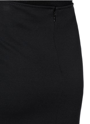 Detail View - Click To Enlarge - ARMANI COLLEZIONI - Milano knit pencil skirt