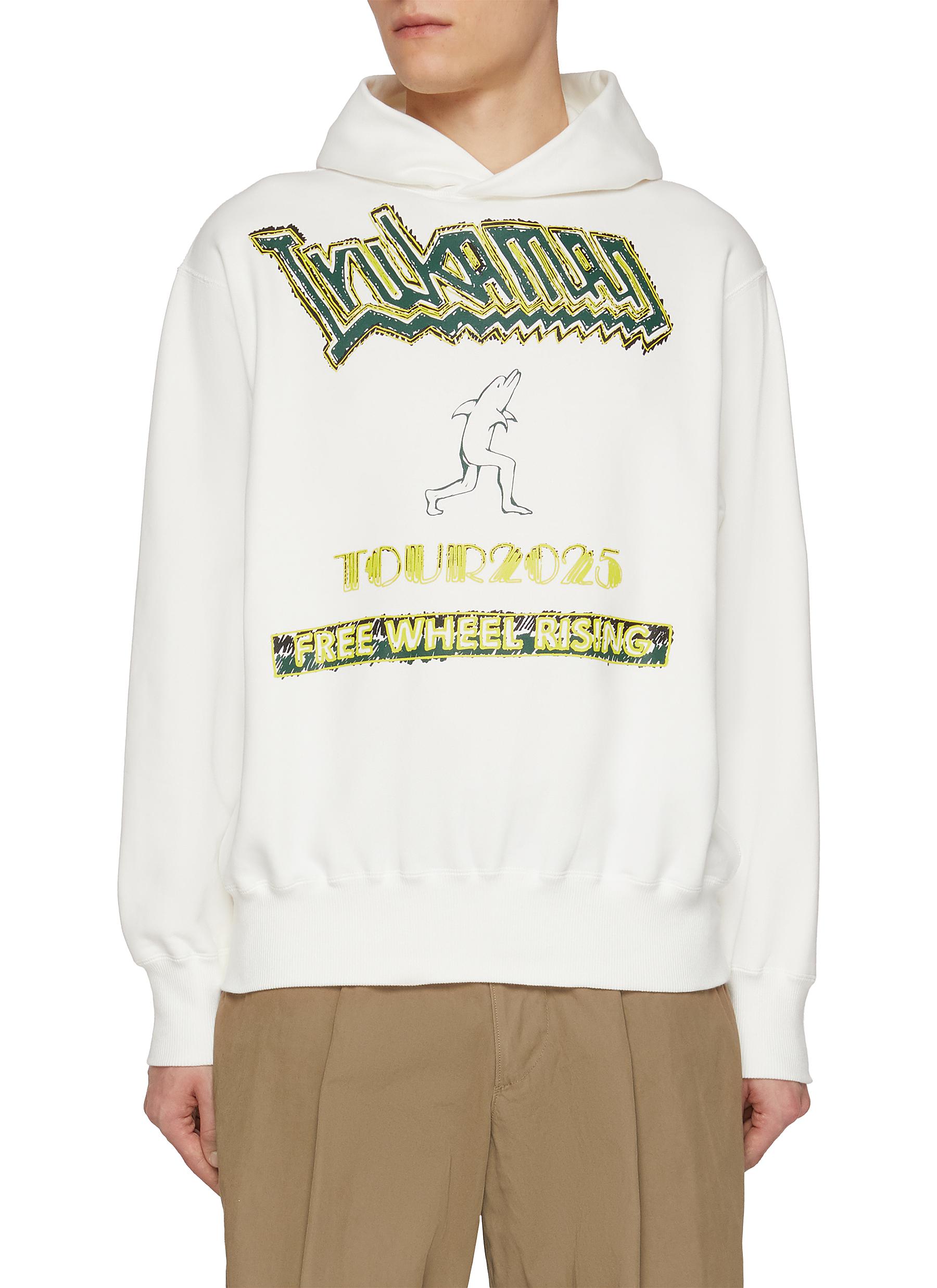 Dolphin Man Tour Cotton Blend Hoodie