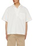 Main View - Click To Enlarge - KOLOR - Cotton Blend Pocket Pullover Shirt