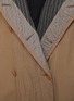  - KOLOR - Multi-Colour Lapel Double Breasted Cotton Coat