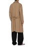 Back View - Click To Enlarge - KOLOR - Multi-Colour Lapel Double Breasted Cotton Coat