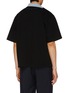Back View - Click To Enlarge - KOLOR - Hybrid Open Collar Logo Polo Shirt