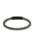 Main View - Click To Enlarge - TATEOSSIAN - Chevron Click Steel Chain Bracelet