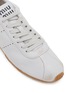 Detail View - Click To Enlarge - MIU MIU - Flat Leather Women's Sneakers