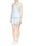 Figure View - Click To Enlarge - MARYSIA - 'Topanga' polka dot halter neck dress