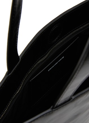 Detail View - Click To Enlarge - ALEXANDERWANG - Large Pinch Crackle Patent Leather Tote Bag