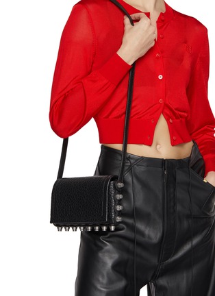 Front View - Click To Enlarge - ALEXANDERWANG - Roz Wallet Leather Crossbody Bag