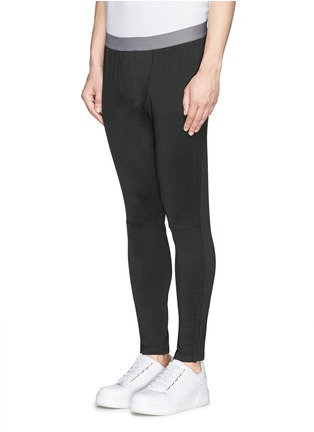 Front View - Click To Enlarge - THEORY - 'Prest T' tech jersey leggings