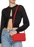 Front View - Click To Enlarge - ALEXANDERWANG - Roz Wallet Leather Crossbody Bag