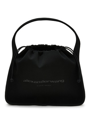 Main View - Click To Enlarge - ALEXANDERWANG - Large Ryan Ribbed Knit Shoulder Bag