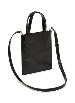 Detail View - Click To Enlarge - ALEXANDERWANG - Small Pinch Crackle Patent Leather Tote Bag