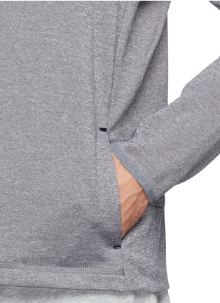 Detail View - Click To Enlarge - THEORY - 'Serge' tech terry sweatshirt