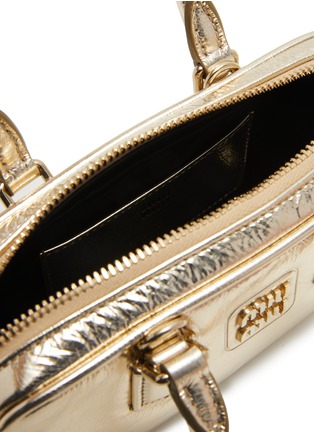 Detail View - Click To Enlarge - MIU MIU - Mini Arcadie Top Handle Leather Bag