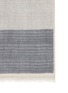 Detail View - Click To Enlarge - PASHMA - Houndstooth stripe silk-linen-cashmere scarf