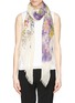Figure View - Click To Enlarge - PASHMA - Wildflower print silk-cashmere scarf