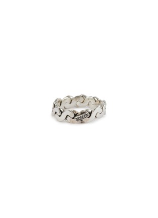 Main View - Click To Enlarge - EMANUELE BICOCCHI - Sterling Silver Infinity Loop S-link Ring