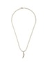 Main View - Click To Enlarge - EMANUELE BICOCCHI - Sterling Silver Feather Pearls Necklace