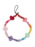 Main View - Click To Enlarge - STRING TING - Rainbow Candy Wristlet Phone Strap