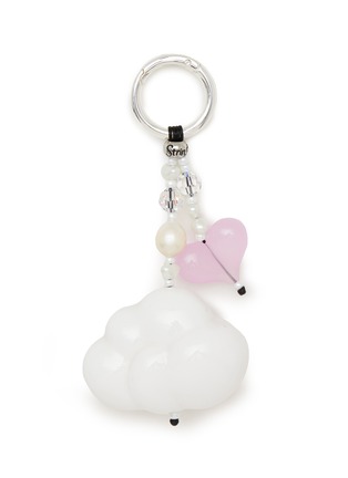 Main View - Click To Enlarge - STRING TING - Heart In The Cloulds Bag Charm