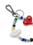 Detail View - Click To Enlarge - STRING TING - Love In The Clouds Beaded Keychain