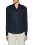 Main View - Click To Enlarge - WOOYOUNGMI - Band Collar Cotton Poplin Shirt