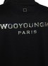  - WOOYOUNGMI - Square Iridescent Logo Cotton T-shirt