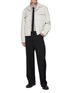 Figure View - Click To Enlarge - WOOYOUNGMI - Half Elasticated Wool Pants