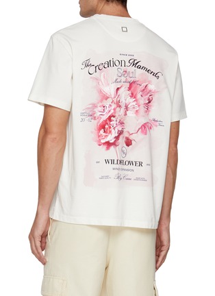 Back View - Click To Enlarge - WOOYOUNGMI - Wildflower Printed Cotton T-Shirt