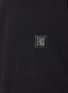  - WOOYOUNGMI - Leather Square Logo Cotton T-Shirt